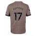 Tottenham Hotspur Cristian Romero #17 Tredjedrakt Dame 2023-24 Korte ermer